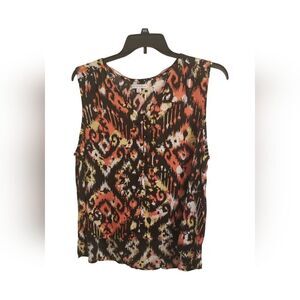 Ophelia Roe Vneck Blouse     J0717-1